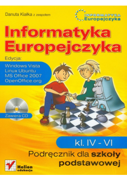 D. - Informatyka Europejczyka 4-6 Podręcznik + CD