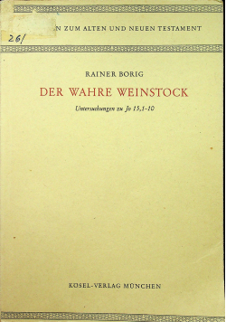 Der wahre weinstock