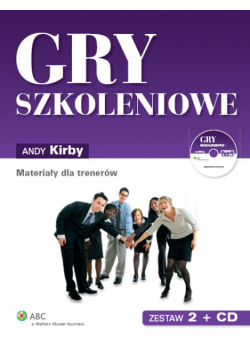 Gry szkoleniowe - Materiały dla trenerów zestaw 2 z płytą CD