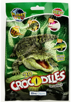Figurka Planet WOW Crocodiles 1szt.mix