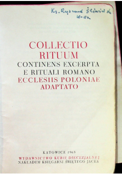 Collectio Rituum