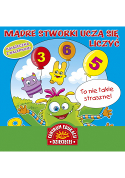 Pierazzi Mitri Monica - Mądre stworki uczą się liczyć Książka z nalepkami