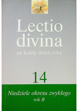 Lectio divina na każdy dzień roku Tom 14