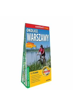 Comfort! map Okolice Warszawy 1:75 000 w.2025