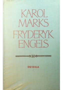 Marks Engels Dzieła Tom 30