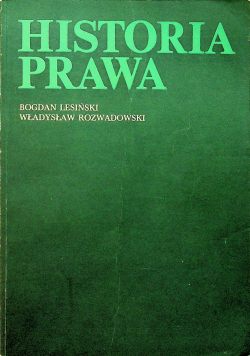 Historia prawa