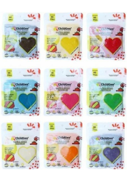 Ciastolina naturalna eko-pack 9 kolorów