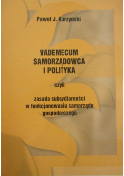 Vademecum samorządowca i polityka