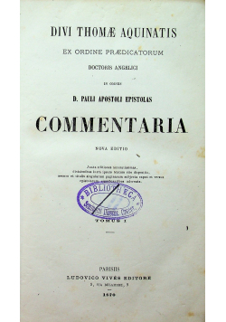 Commentaria 1870 r.
