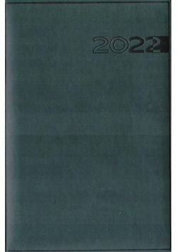 Terminarz 2022 A5 Print zielony