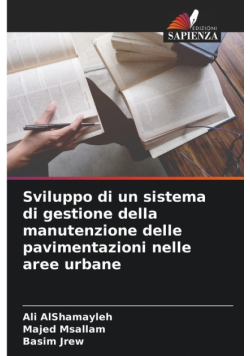 Sviluppo di un sistema di gestione della manutenzione delle pavimentazioni nelle aree urbane