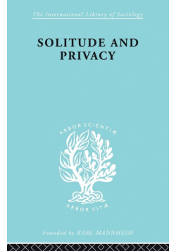 Solitude and Privacy