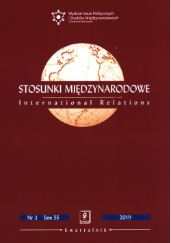 Stosunki międzynarodowe 2019/3 Tom 55