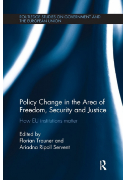 Policy change in the Area of Freedom, Security and Justice