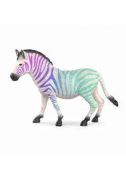 Zebra z tęczowym wzorem Edycja na 90-lecie