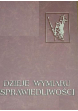 Dzieje wymiaru sprawiedliwości