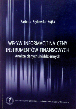 Wpływ informacji na ceny instrumentów