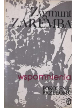 Wspomnienie Pokolenie przełomu