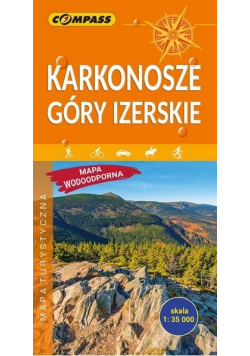 Mapa tur- Karkonosze, Góry Izerskie 1:35 000