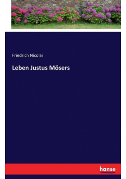 Leben Justus Mösers