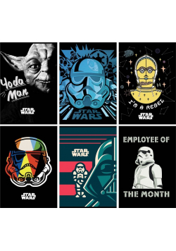 Zeszyt A5/54K Star Wars (10szt) STREET