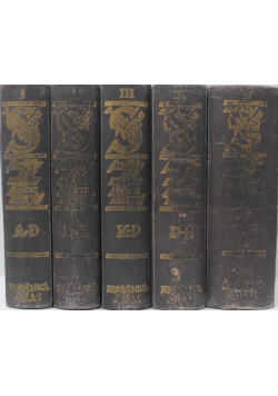 Świat i życie Tom I do V, ok. 1935 r.