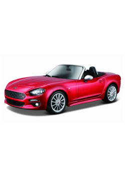 Fiat 124 Spider Red 1:24 BBURAGO