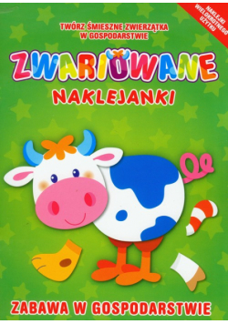 Zwariowane naklejanki zabawa w gospodarstwie