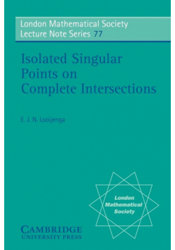 Isolated Singular Points on Complete Intersections