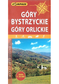 Mapa turystyczna - Góry Bystrzyckie/Orlickie