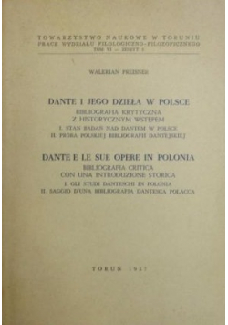 Dante i jego dzieła w Polsce