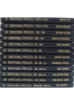 Historia Świata Tom 1 do 12
