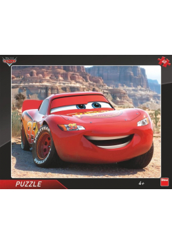 Puzzle ramkowe 40 Auta Cars - Zygzak