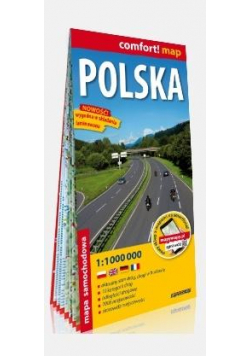 Comfort! map Polska 1:1000 000 mapa turystyczna