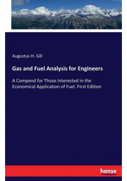 Gas and Fuel Analysis for Engineers