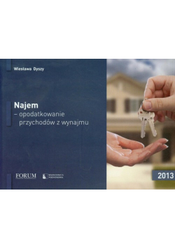 Dyszy Wiesława - Najem opodatkowanie przychodów z wynajmu 2013