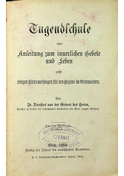 Jugenschule 1888 r