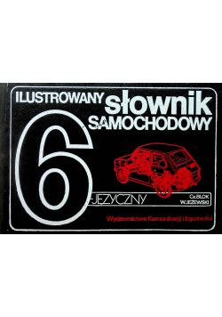 Ilustrowany słownik samochodowy 6 języczny