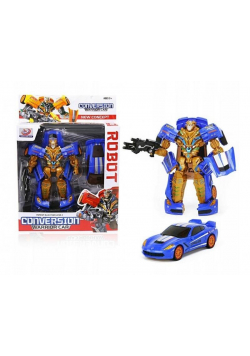 Składany Auto-Robot Transformers Wojownik Blue