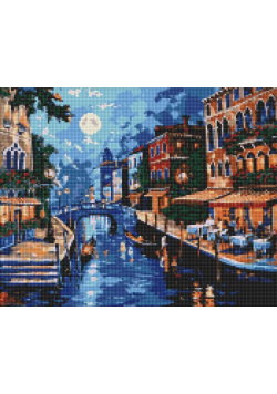 Diamentowa mozaika - Romantyzm Włoch 40x50cm