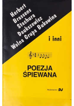 Herbert Brassens Stachura i inni Poezja śpiewana