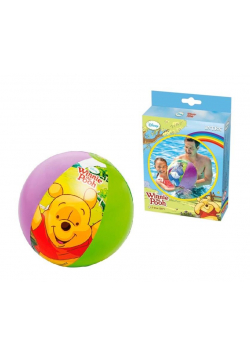 Piłka plażowa - Kubuś Puchatek 51cm