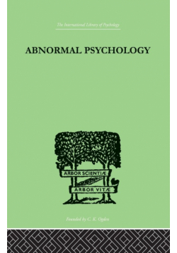 Abnormal Psychology