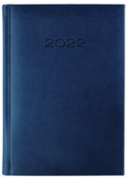 Kalendarz 2022 Dzienny A5 Vivella Granat 21D-06