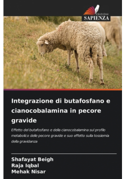 Integrazione di butafosfano e cianocobalamina in pecore gravide
