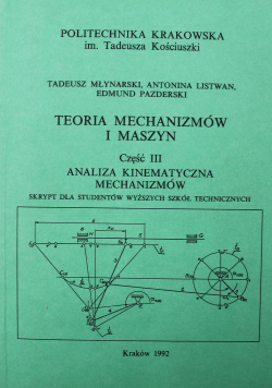 Teoria mechanizmów i maszyn Część 3