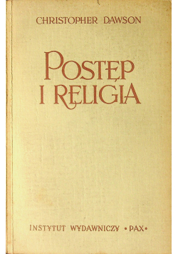 Postęp i Religia  1938 r