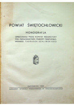 Powiat Świętochłowicki 1931 r