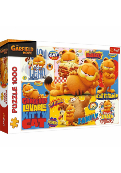 Puzzle 1000 Przygody Garfielda TREFL