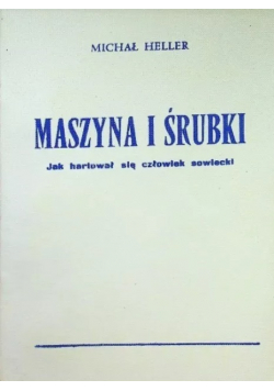 Maszyna i śrubki